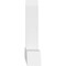 Ekena Millwork Portland Architectural Grade PVC Gable Bracket, 60"W x 30"H x 6"D x 6"F, 12/12 Pitch GBP060X30X0606POR00 - alternate 2